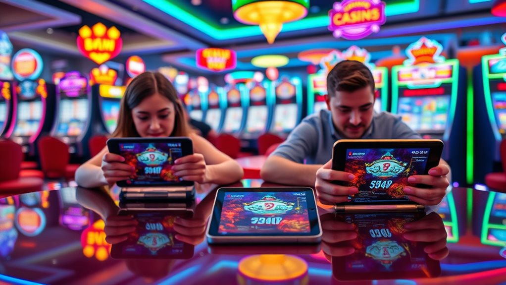 diverse gaming options available