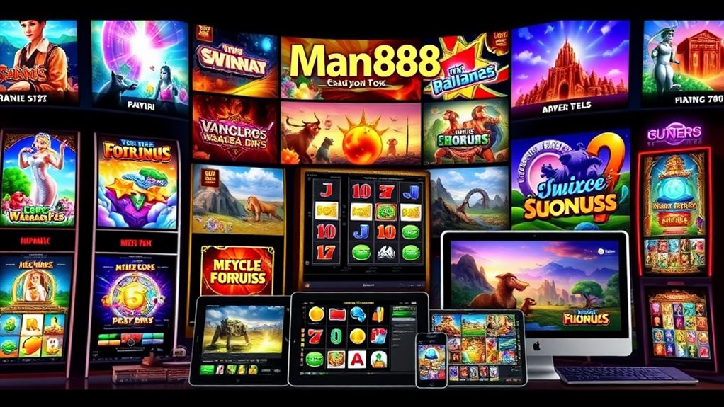diverse slot game themes