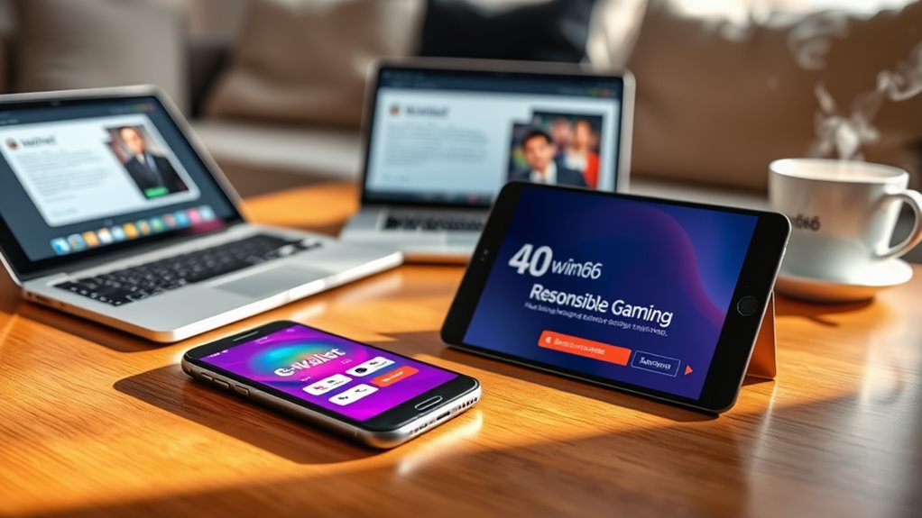 responsible gaming across devices
