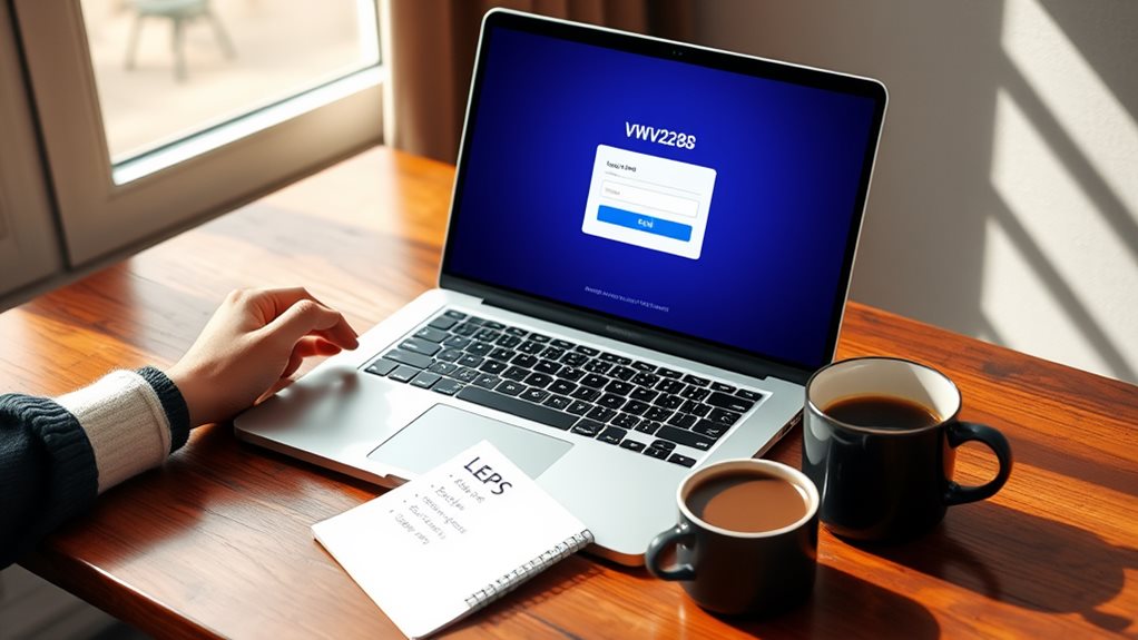 vwv2288 login page access