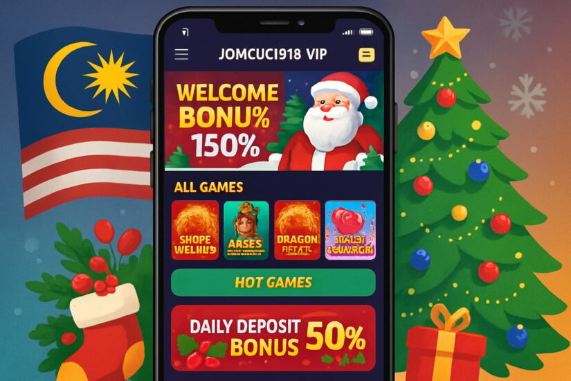 Jomcuci918.vip Review: Your Go-To Mobile Casino This Holiday Season